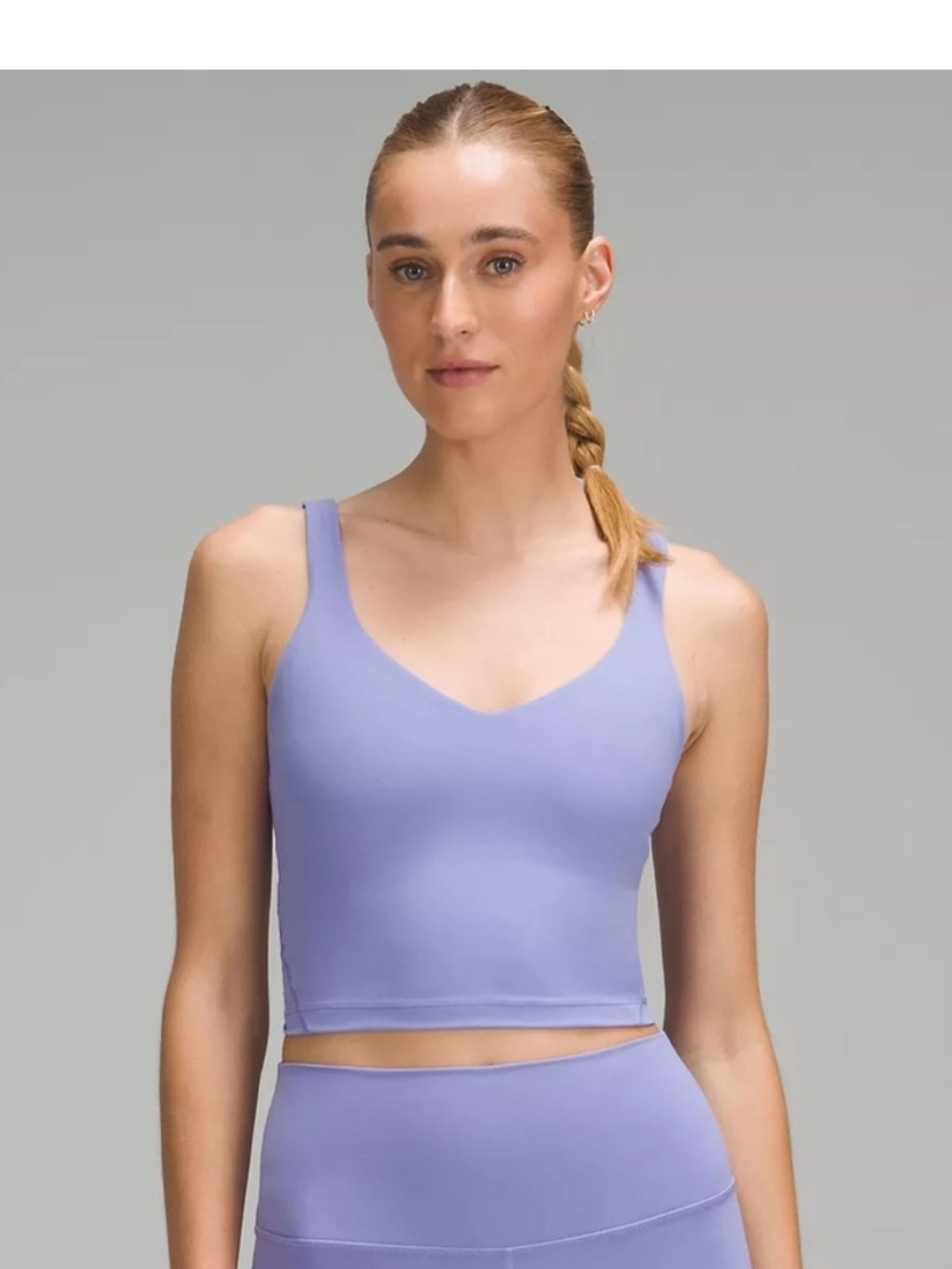 Lululemon Align Tank Top Lilac Ether Light Purple Size 6